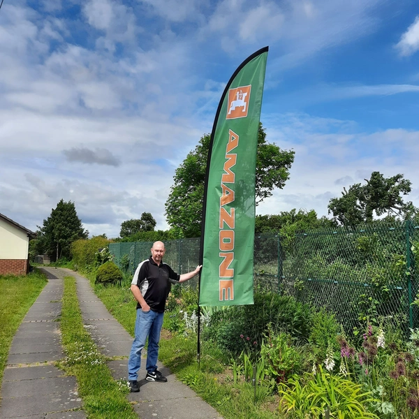  Amazone Feather Flag