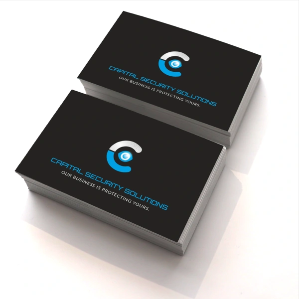  Silver Foiled Business Card