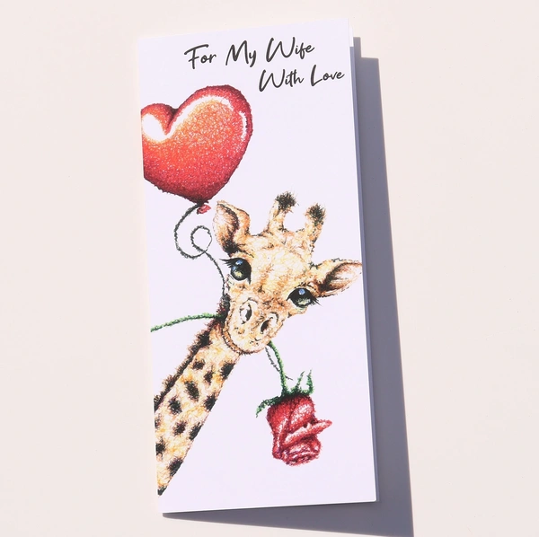  Dl Greetings Card Single Sided Gloss Uncoated