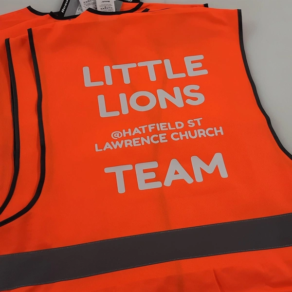 Hi Viz Vest With Htv