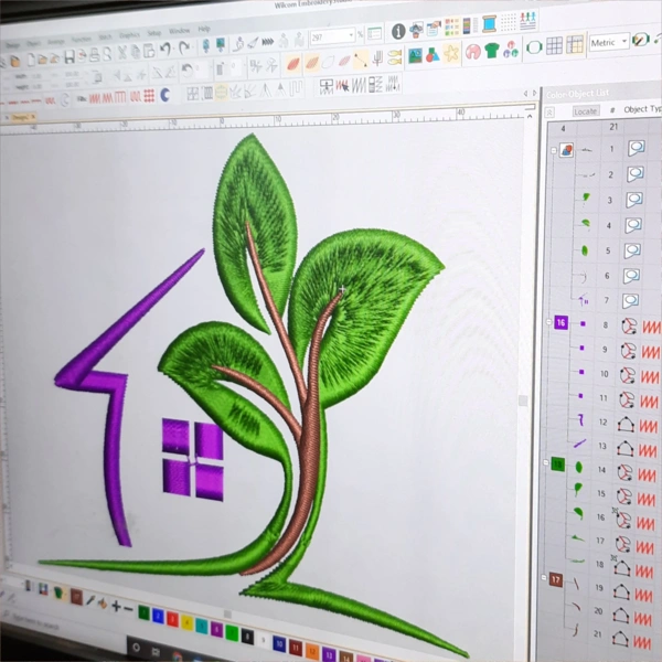 Small Embroidery Digitising