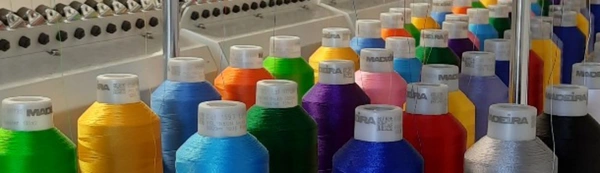 Threads On The Happy 8 Head Embroidery Machine