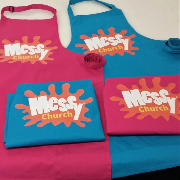 Printable Htv Film Applied To Aprons