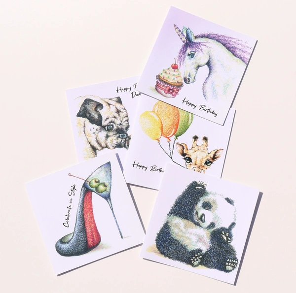  148mm X 148mm Greetings Card